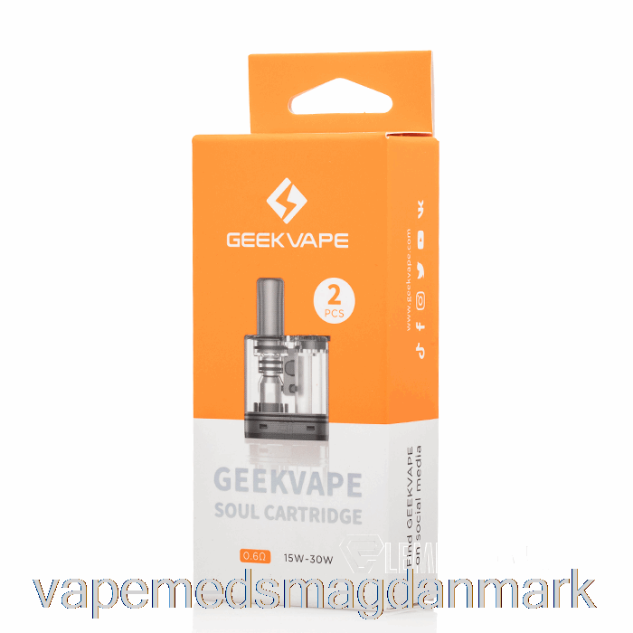 Vape Uden Nikotin Geek Vape Sjælerstatning Pods 0,6ohm Pods